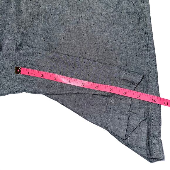 JCrew Factory Men’s Gramercy Grey Dot Flat Front Chino Shorts Size 30W - Picture 9 of 10